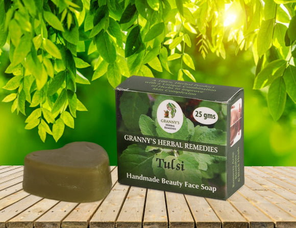 Granny's Tulsi Face Beauty Soap - Small