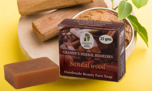 Granny's Sandalwood Face Beauty Soap - Small