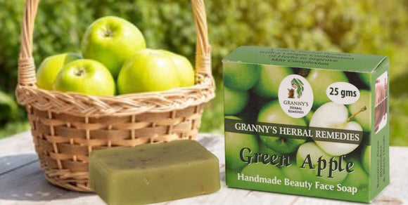 Granny's Green Apple Face Beauty Soap - Small