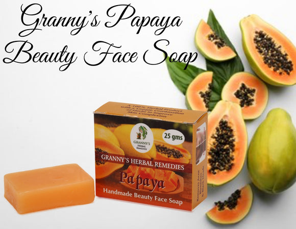 Granny's Papaya Face Beauty Soap - Small